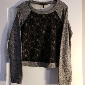 NWOT BCBG lace shirt